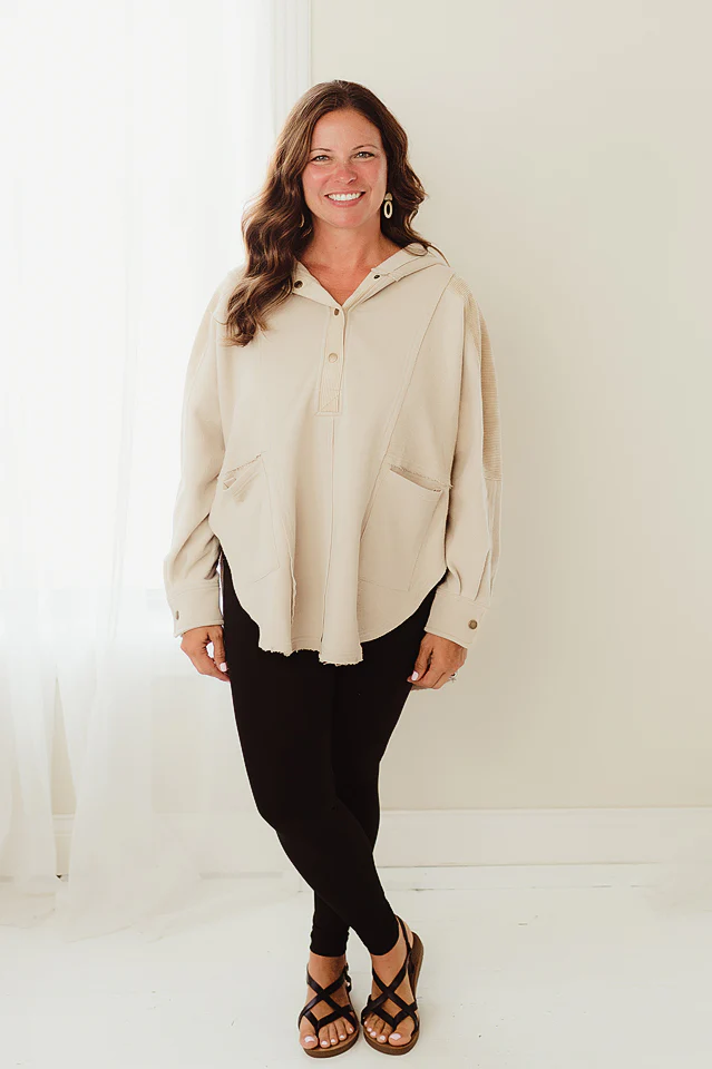 Mixed Media Pullover - Image 10