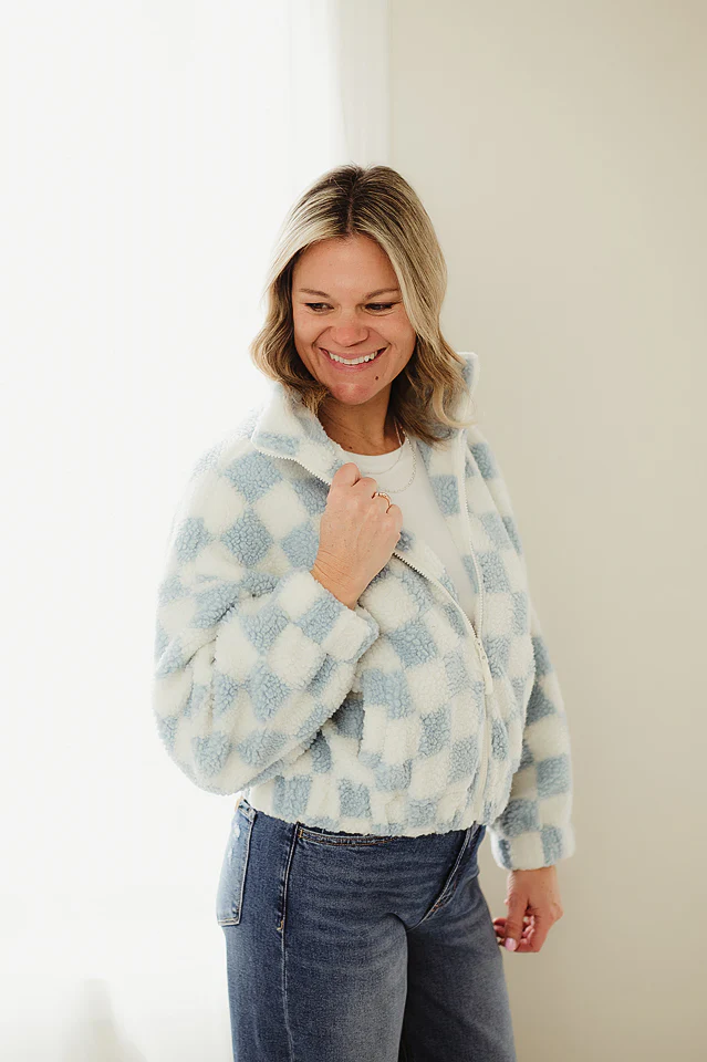 Alayna Checkered Jacket - Image 2
