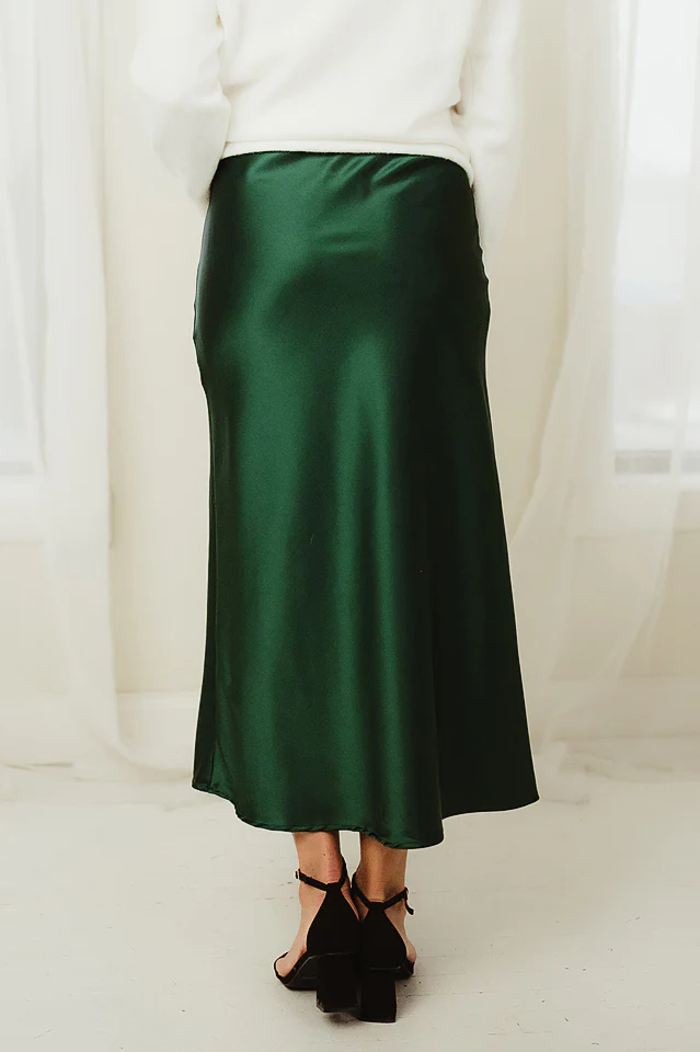Aniston Satin Skirt - Image 2