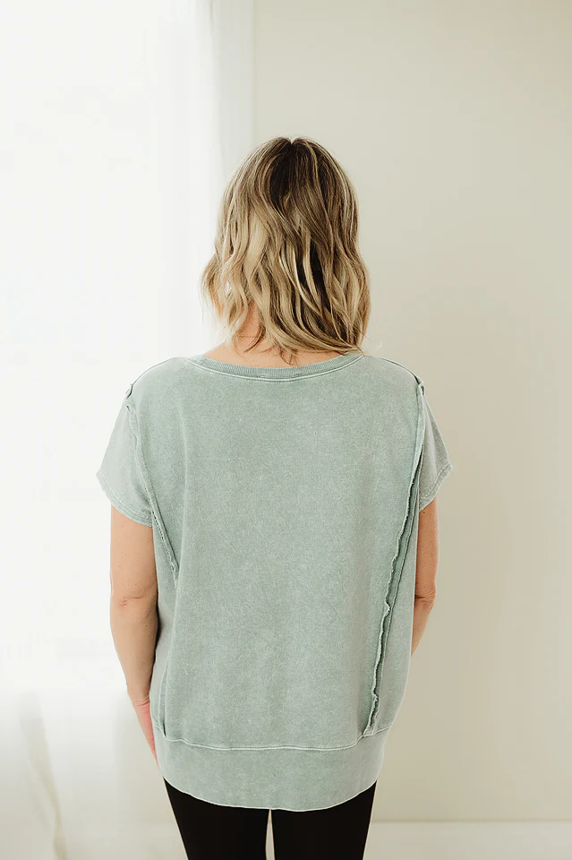 Ash Blue Halo Ease Top - Image 3