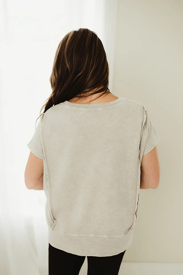 Ash Mocha Halo Ease Top - Image 3