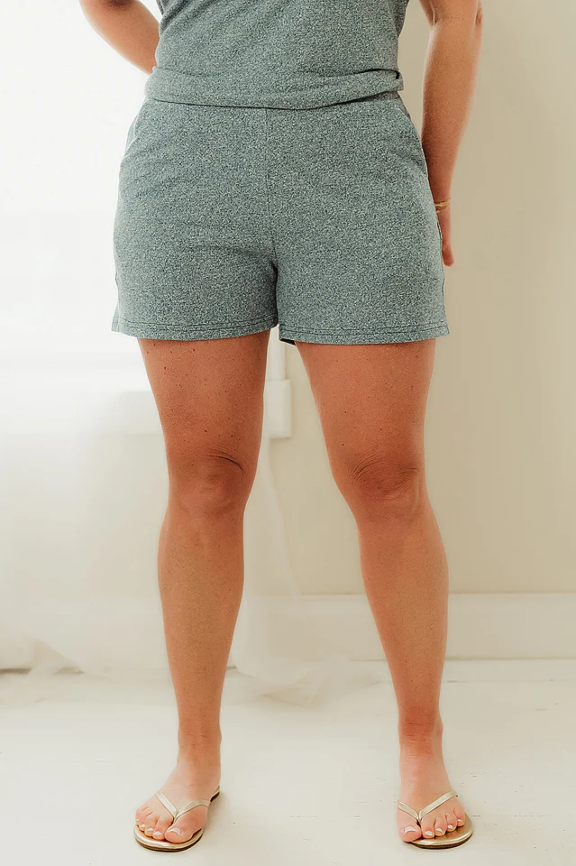 Teal Soft Escape Short Set - Image 5