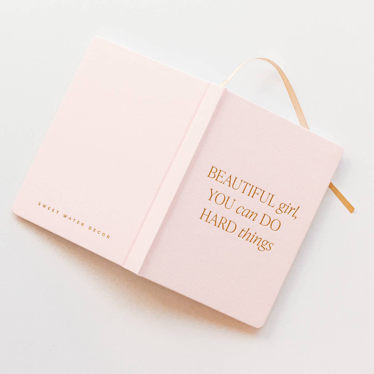 Beautiful Girl Fabric Journal - Image 2