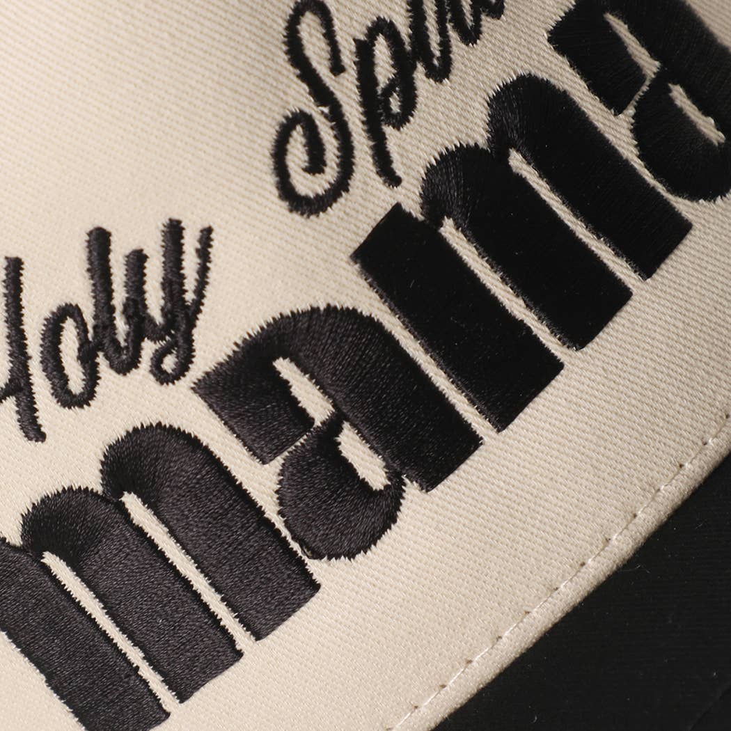 Black "HOLY SPIRIT MAMA" Hat - Image 3