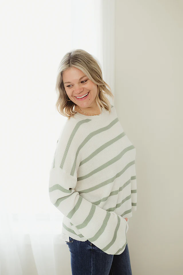 Sage Everly Ribbed Pullover - Image 3