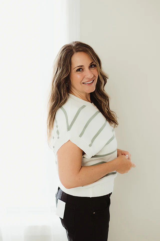 Sage Portside Cap Sleeve Knit - Image 3