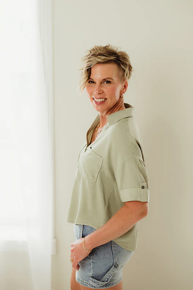 Olive Seabreeze Button Down - Image 2