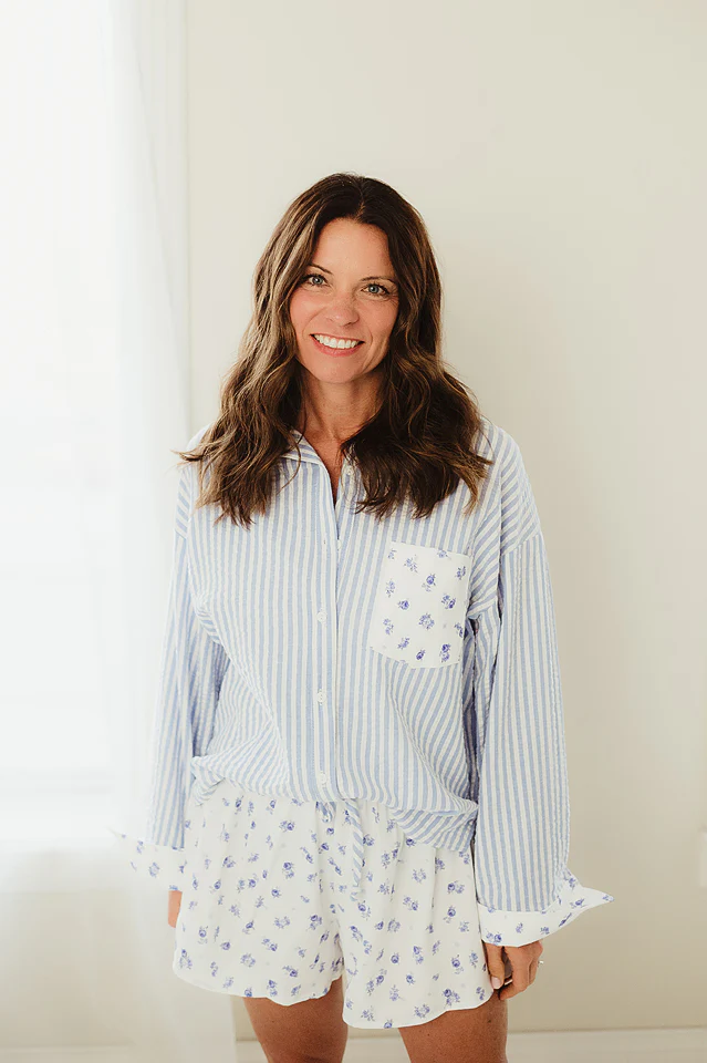 Bloom Button Down