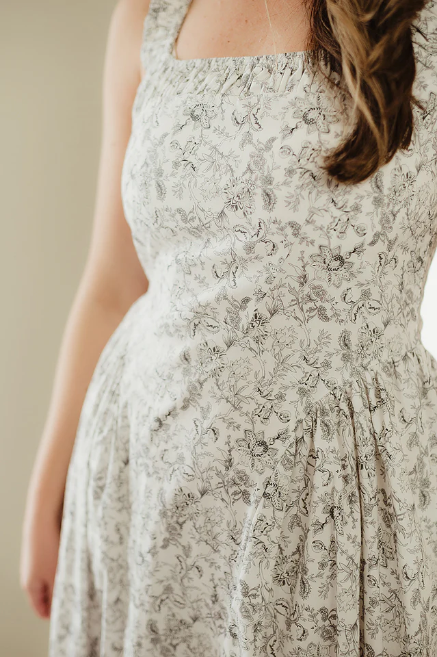Black Gardenview Midi Dress - Image 5