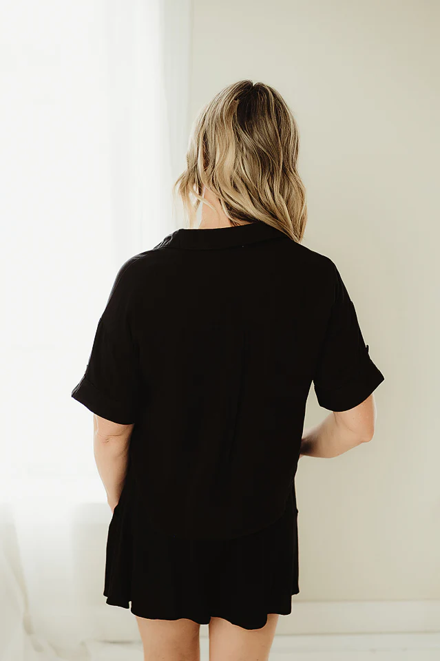 Black Seabreeze Button Down - Image 3