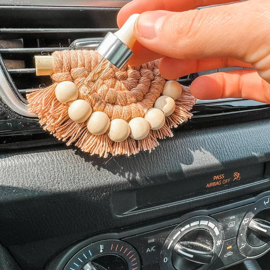 Macrame Car Vent Diffuser - Image 8