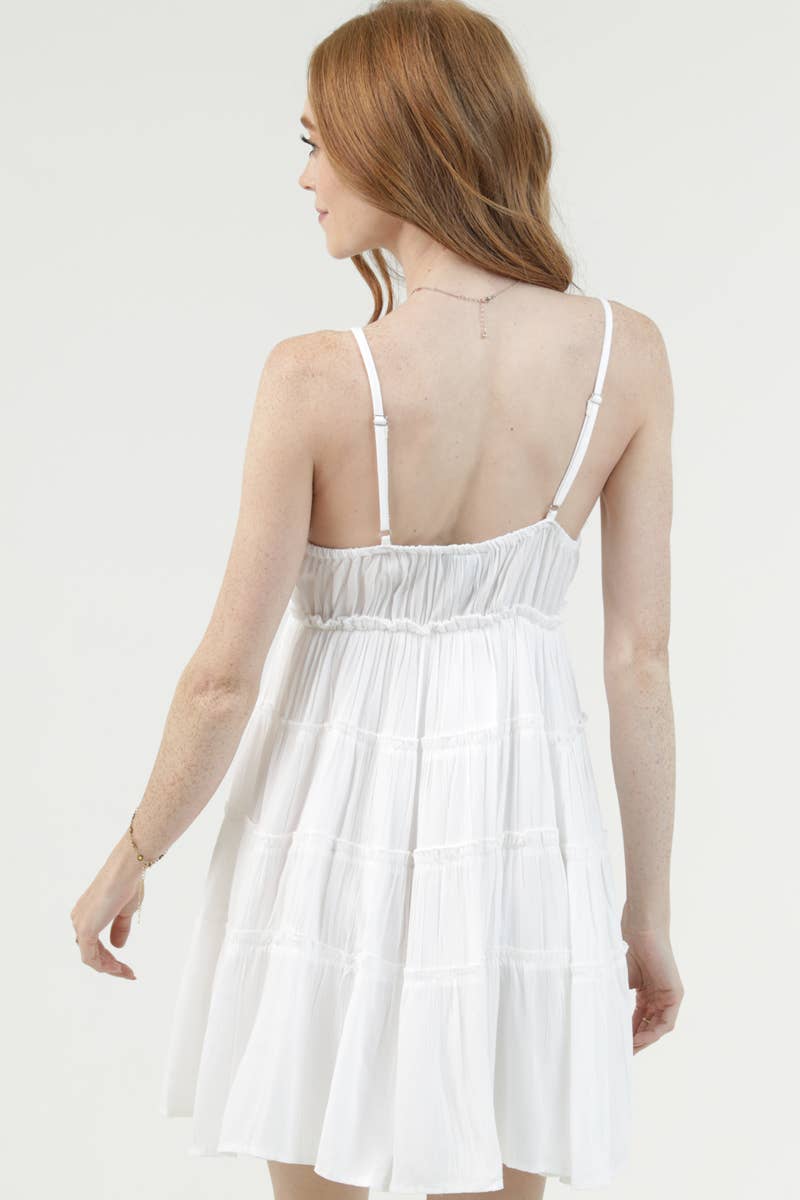 Hazel Tiered Lace Sundress - Image 4