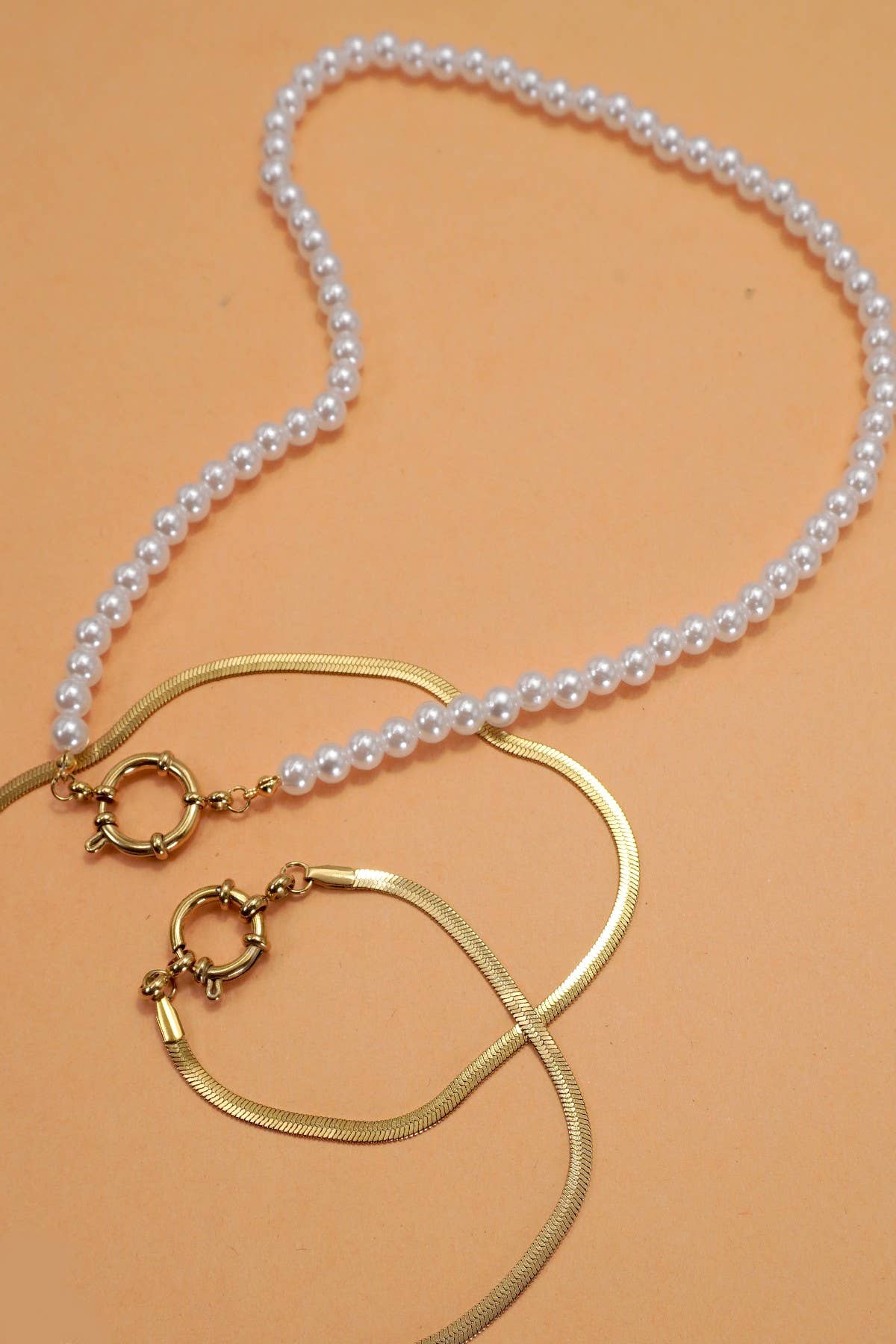 Chain Circle Necklace - Image 5