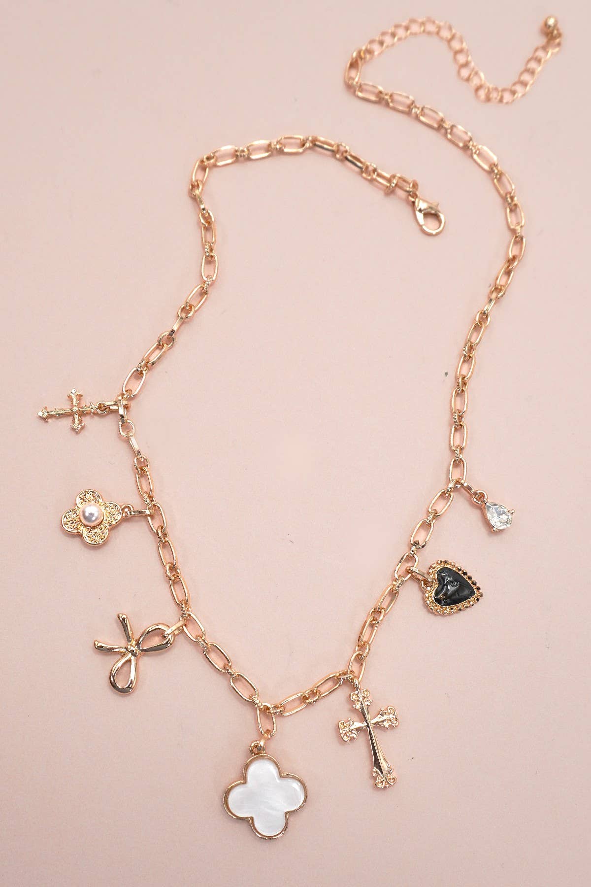 Porcelain Charm Necklace - Image 2