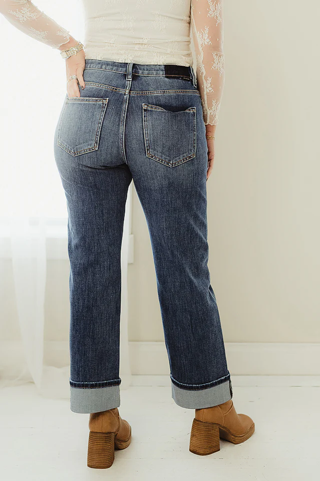 Chloe Cuffed Jeans - Image 3