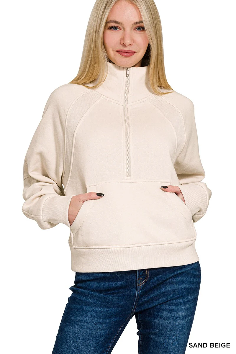 Cozy Zip Up Hug {more colors available} - Image 16