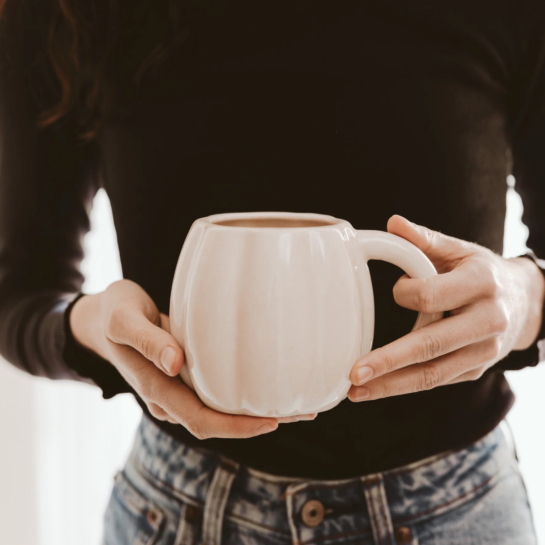 Cream Pumpkin Mug - Image 7