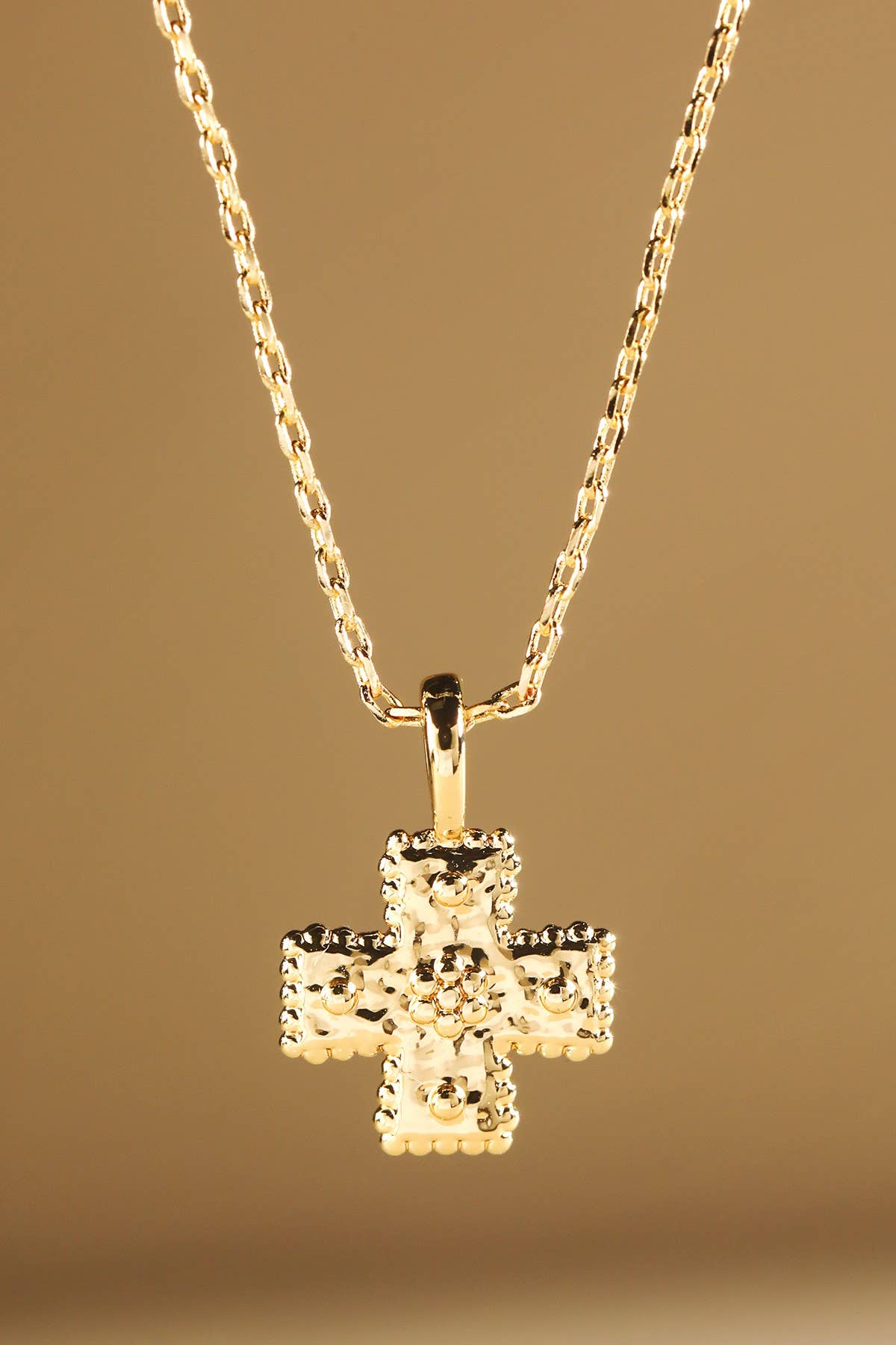 Cross Charm Necklace Set - Image 2