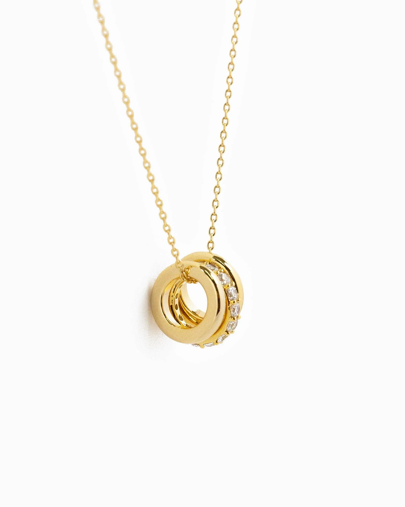 Radiance Rondelle Pendant Necklace - Image 3