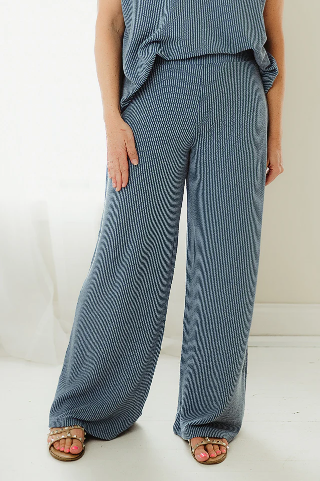 Dusty Blue Cloud Comfort Rib Set - Image 5