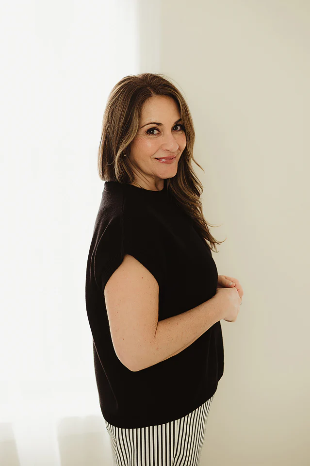 Black Effortless Charm Top - Image 2