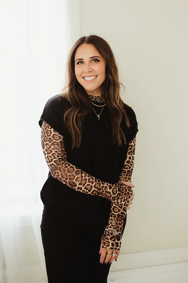 Black Effortless Charm Top - Image 5