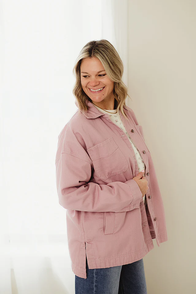 Effortless Oversized Shacket - Image 3
