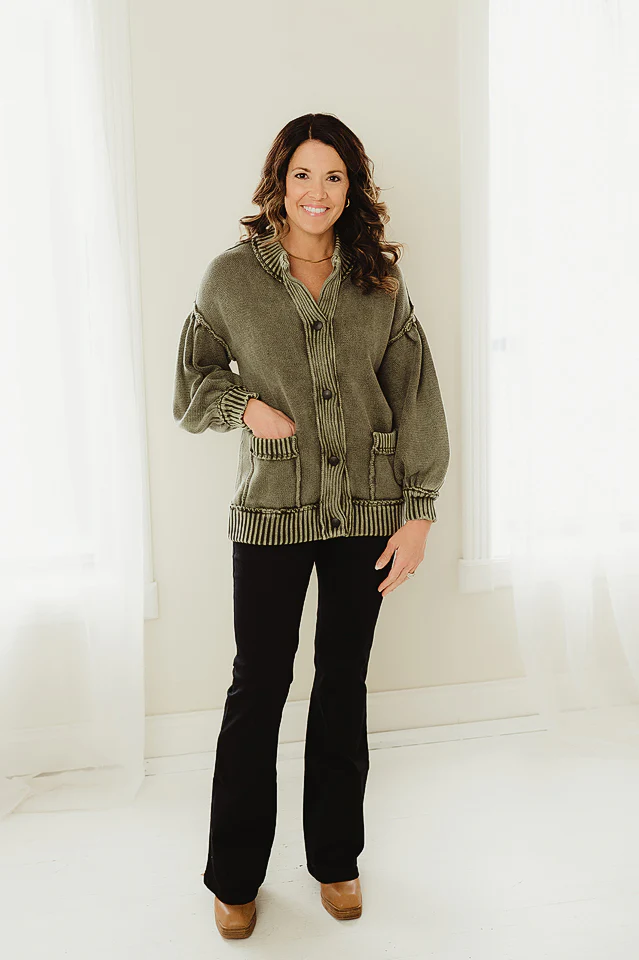Ellington Ribbed Cardigan - Image 5