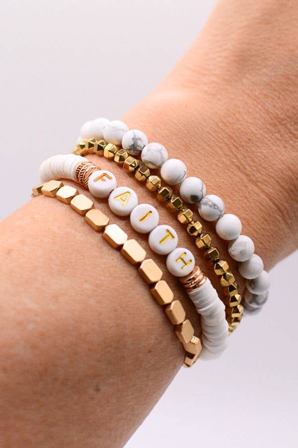 Faith Beaded Bracelet Set - Image 3