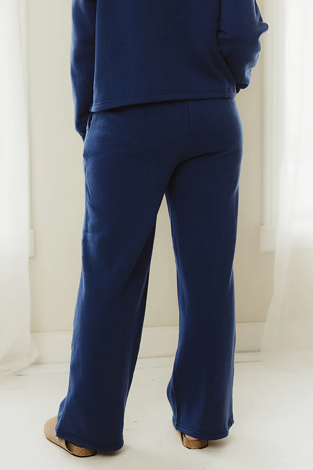 Light Navy Fleece Set - Image 7