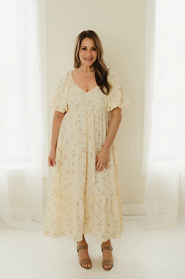 Honeyblossom Midi Dress