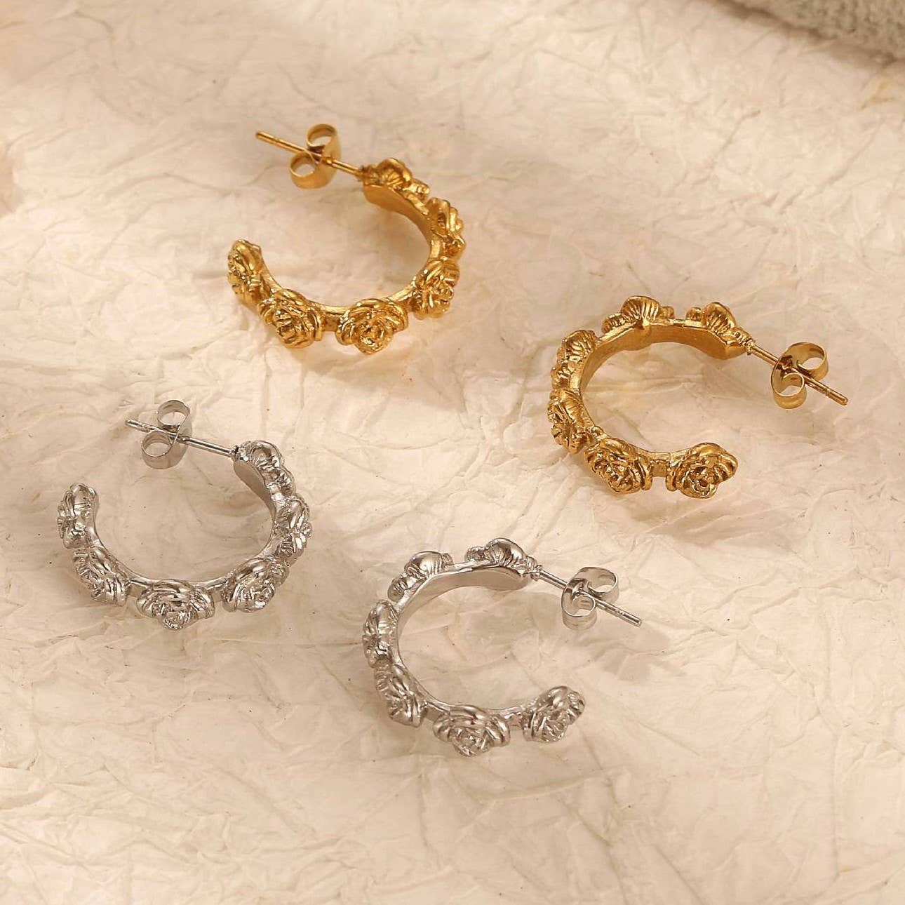 Flower Hoops - Image 3