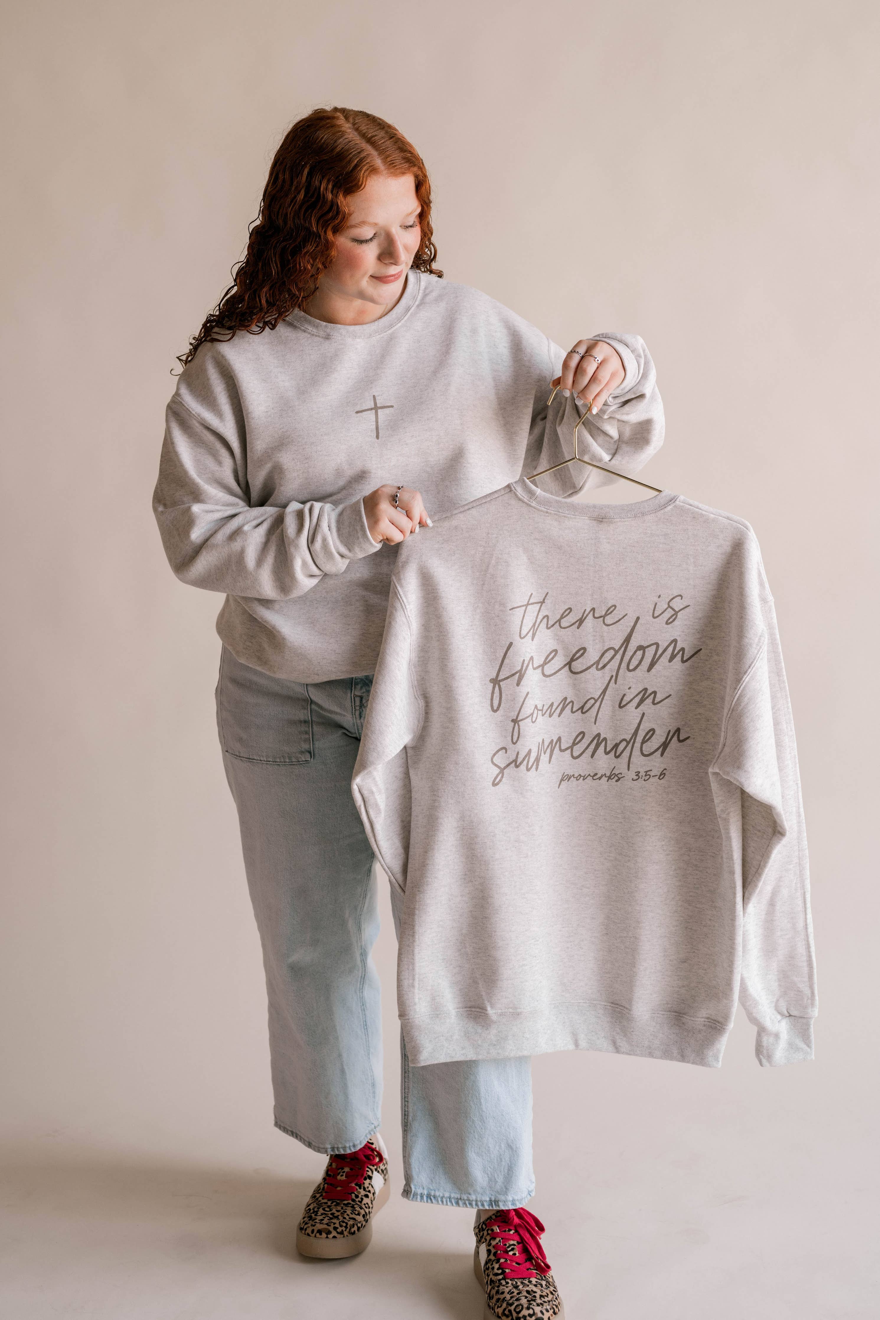 Freedom In Surrender Pullover - Image 4