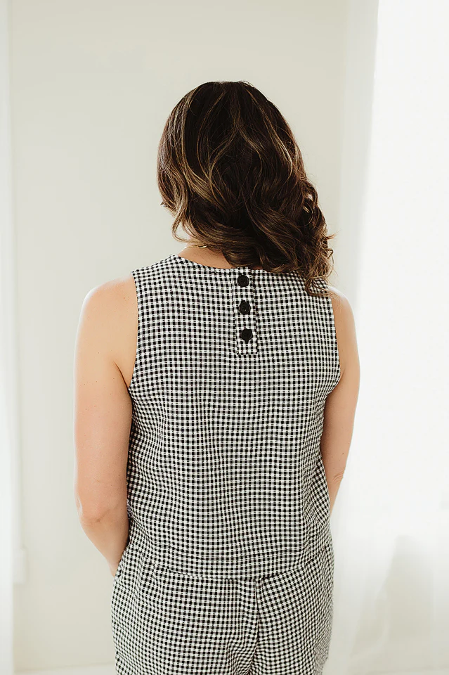 Black Gingham Set - Image 3
