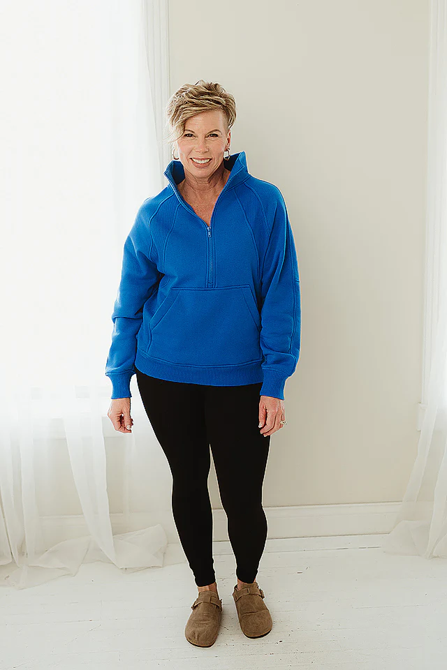 Cream Snug Half Zip - Image 4