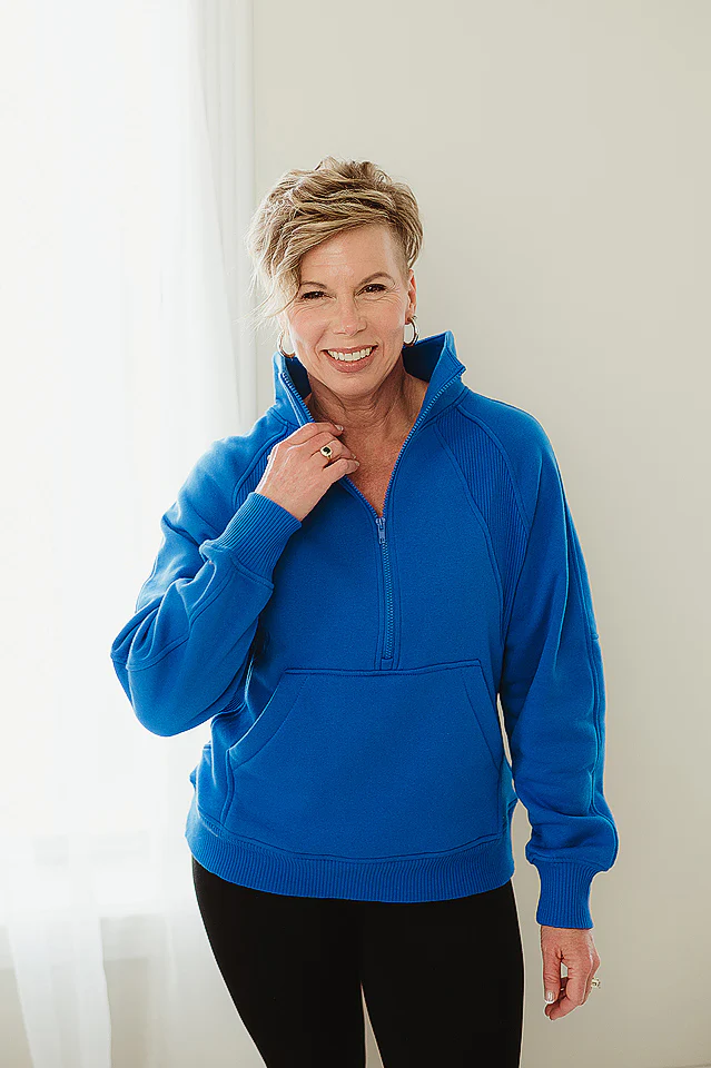 Cream Snug Half Zip - Image 5