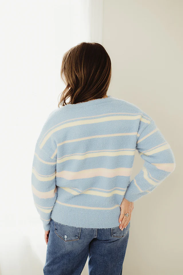 Haven Stripe Button Cardi - Image 4
