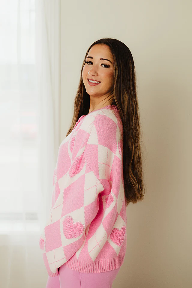 Heart Puff Cardigan - Image 4