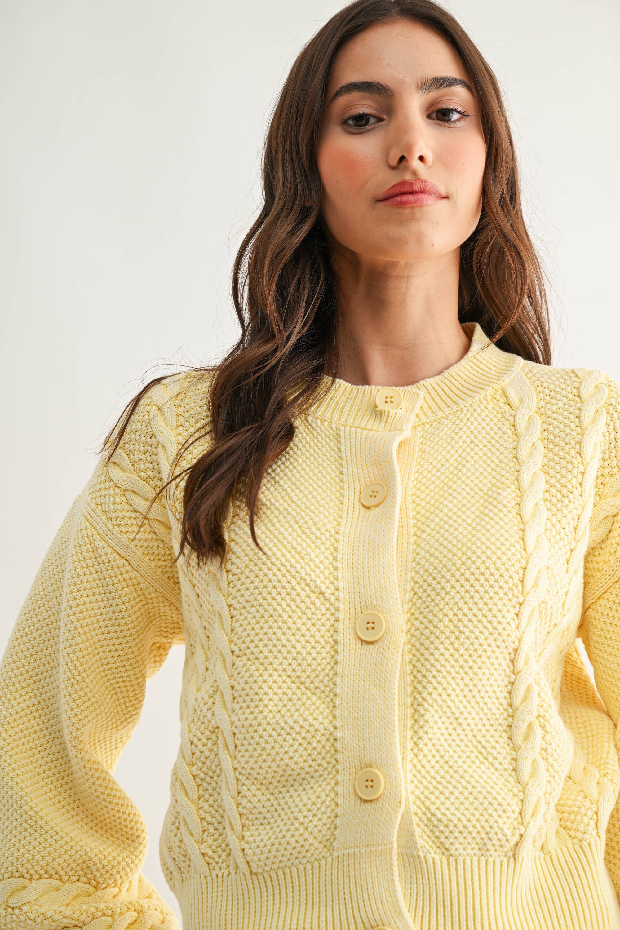 Heirloom Soft Cable Cardigan - Image 10