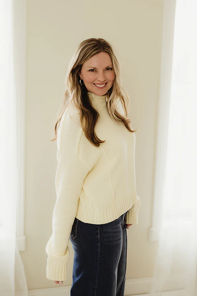 Parkside Mock Neck Sweater - Image 3