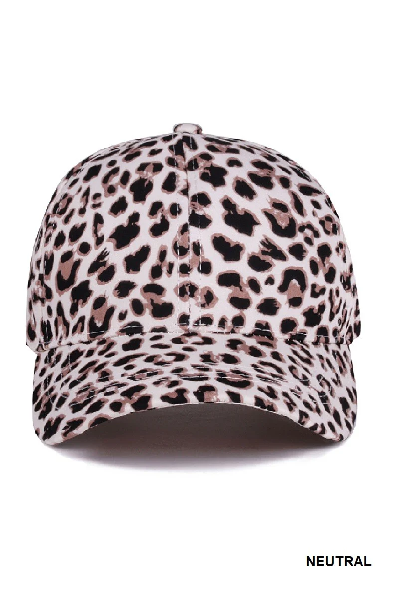 Leopard Baseball Cap - Image 4