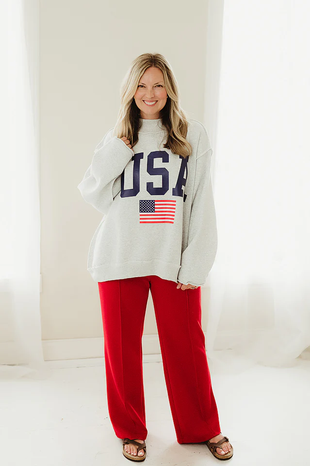 'USA & America' Reversible Mockneck - Image 2