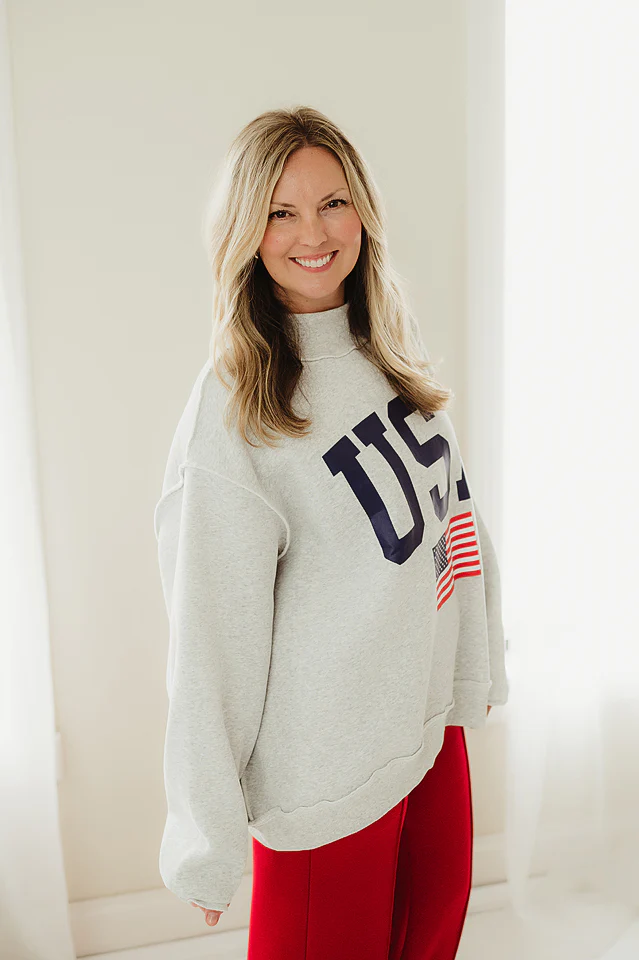 'USA & America' Reversible Mockneck - Image 3
