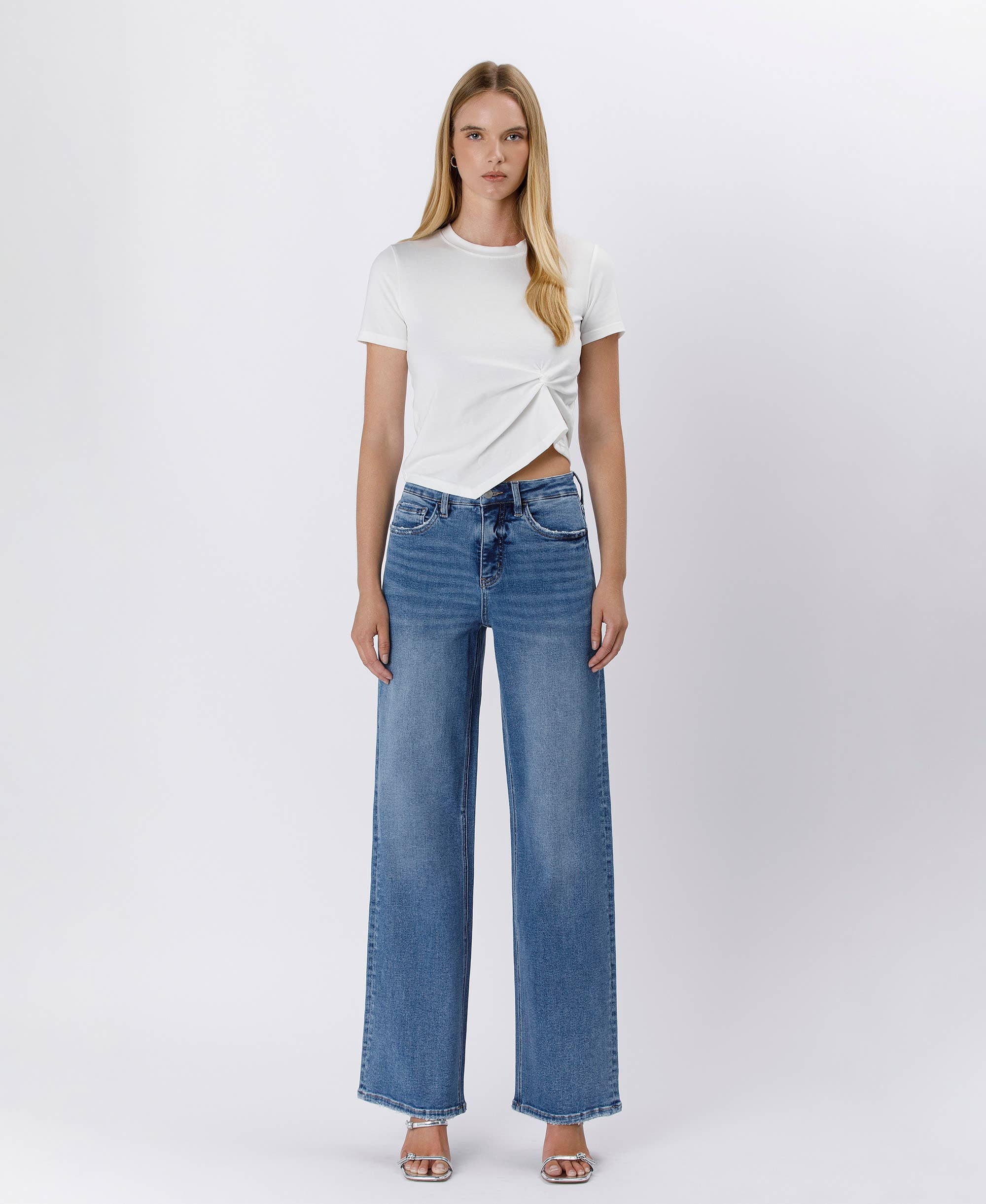Jasey Wide Leg Jeans - Image 2
