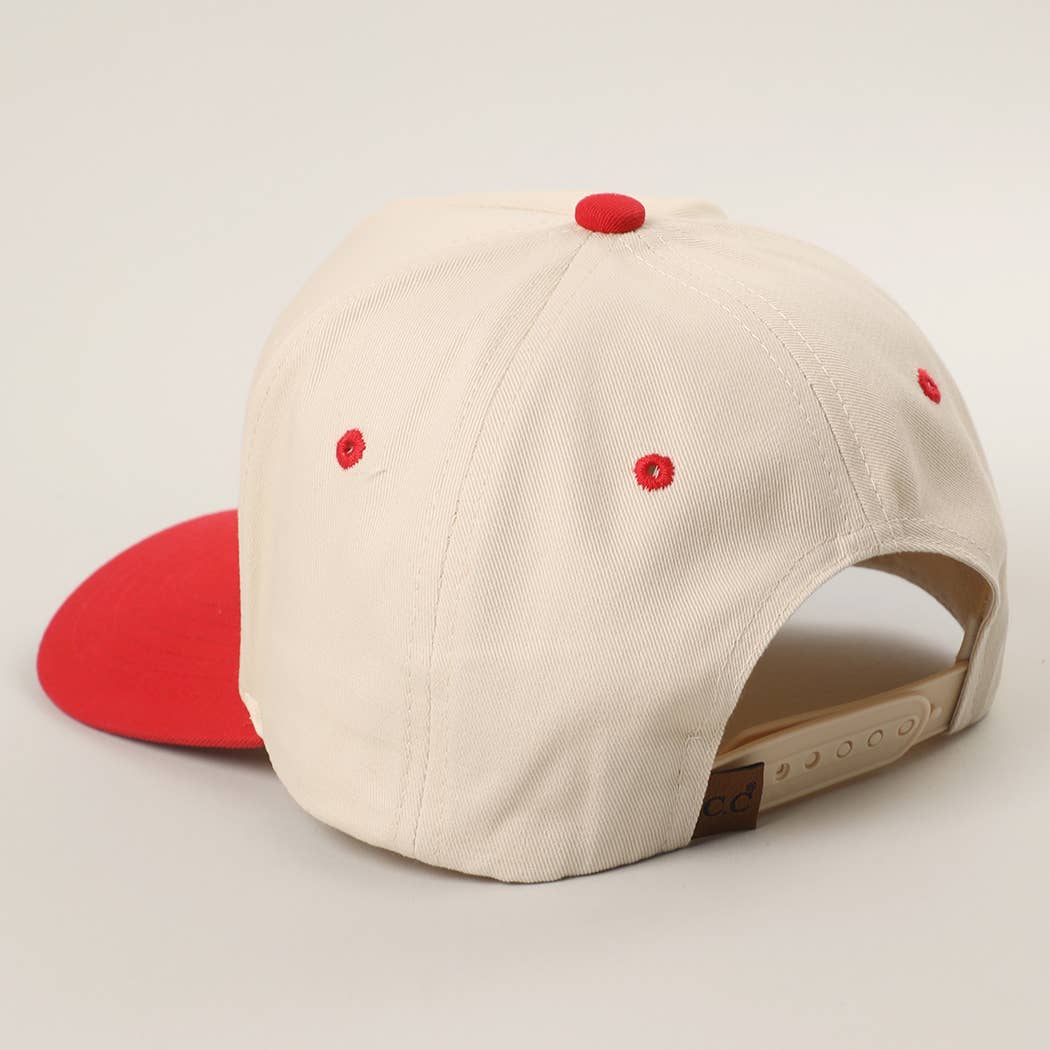 Black "JUST A MAMA WHO LOVES JESUS" Hat - Image 3