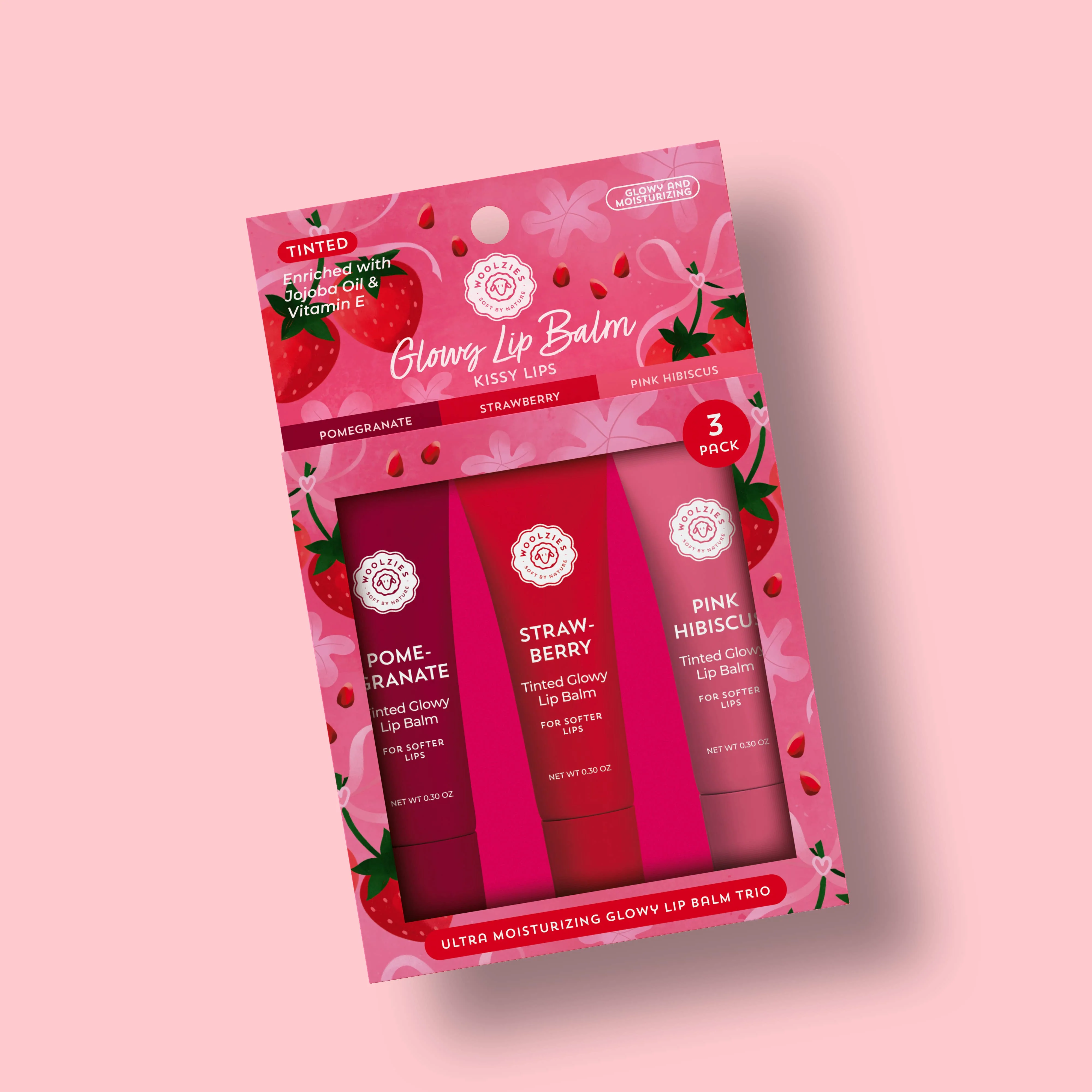 Glowy Lip Balm Set - Kissy Lips - Image 2