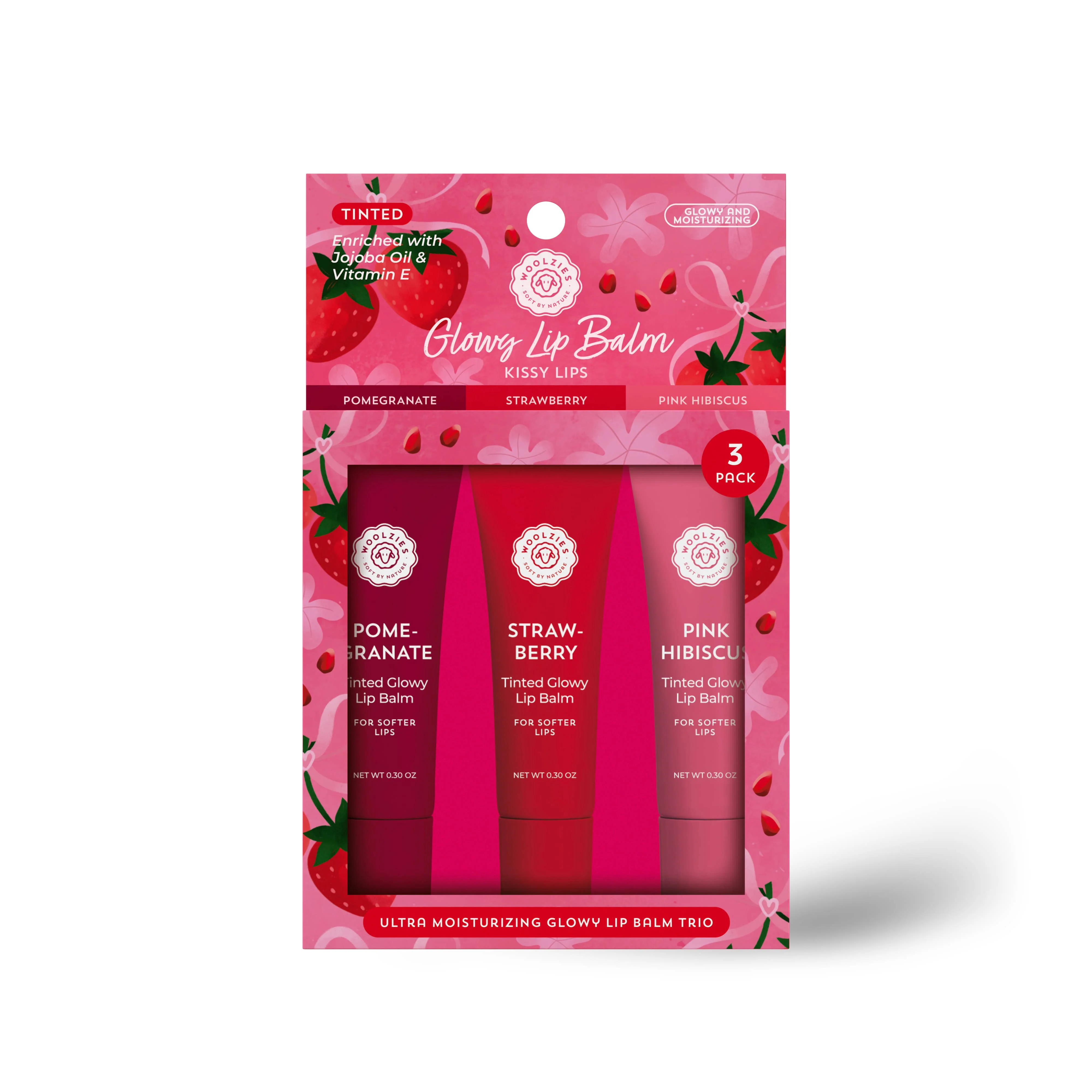 Glowy Lip Balm Set - Kissy Lips - Image 3