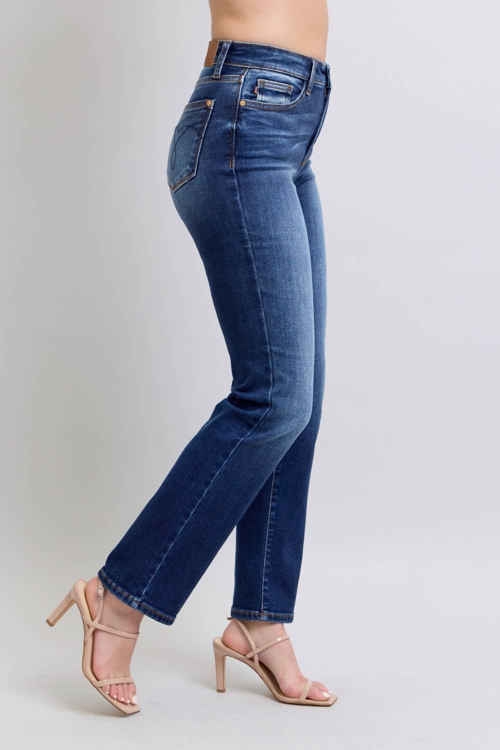 Kristina Thermal Straight Jeans - Image 4