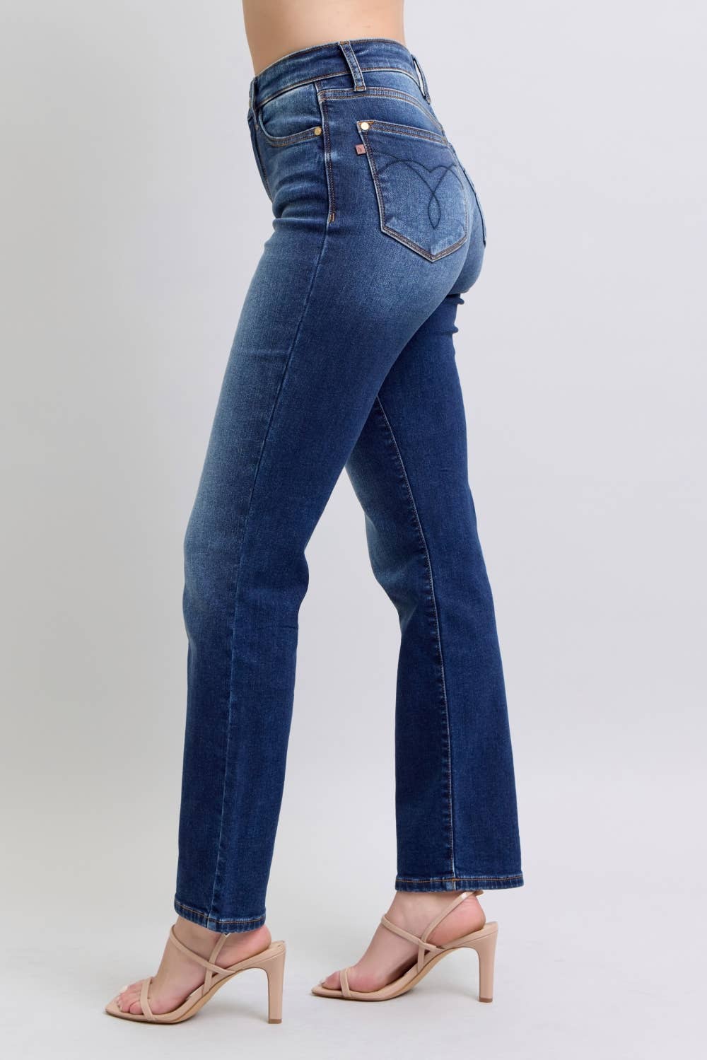 Kristina Thermal Straight Jeans - Image 5