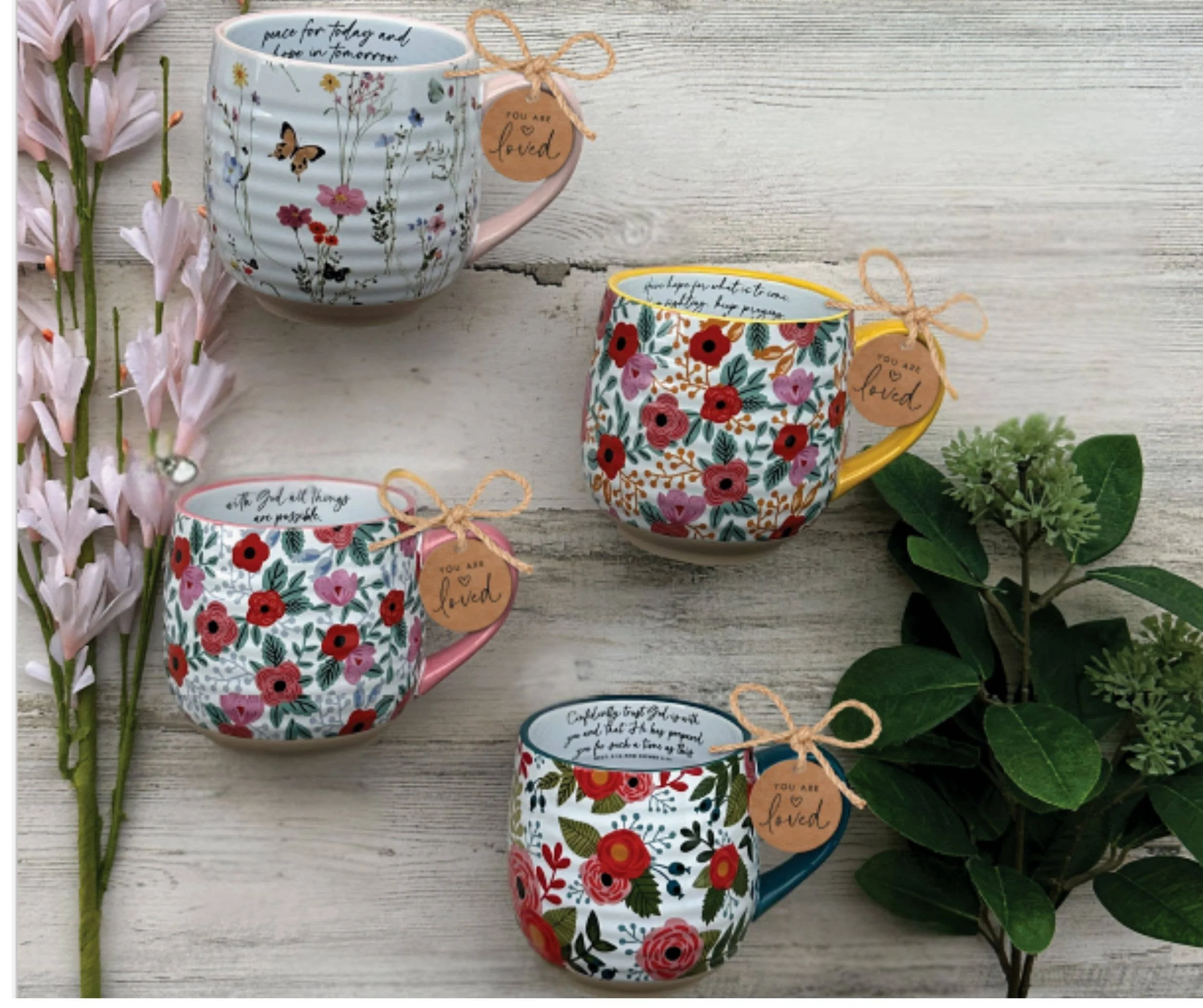 Blooming Joy With God Mug - Image 4